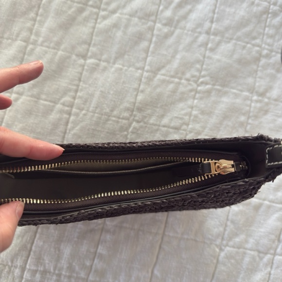 Tory Burch Brown Woven Shoulder Bag - Picture 5 of 5